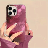 Simple Black Purple Gradient Vortex Pattern Phone Case For iPhone 17 Cases iPhone 16 11 12 13 14 15 17 Pro Max 16 Plus 16E Cover