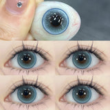 1 Pair Natural Contact Lenses for Eyes Myopia Prescription Fashion Eyes Round Soft Lens Student Color Cosmetics Fast Shipping