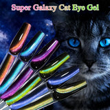 Purple Cat Eye Gel Polish Bright Magnetic Nail Gel Soak Off UV LED Semi Permanent Varnish Nail Art DIY Popular Color
