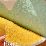 Irregular Shape Flowers Rugs for Bedroom Bedside Carpet Living Room Soft Fluffy Plush Mat Home Decoration Cloakroom Floor Mats