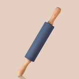 Silicone Measuring Kneading Pad Set Household Food Grade Rolling Pin Dough Pad Large Thick Non-slip Non-stick Bottom Baking Tool
