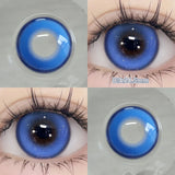 2pcs/pair New Cosplay Contact Lenses for Eyes Makeup Pupils Cosmetics Blue Eye Color Lenses for Myopia Lens 14.2/14.5mm