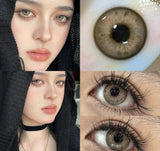 Color Contact Lenses Green Lenses for Eyes 1 Pair Natural Look Brown Lenses Fashion Lenses Y2K Korean Lenses Beauty