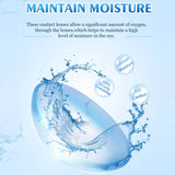 Color Pupils Soft Contact Lenses High Quality Brown Lenses Gray Beauty Pupils Blue Green Colored Lens Yearly Disposable