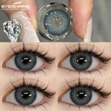 1 Pair Colored Contact Lenses for Eyes Natural Brown Contact Lenses Fashion Lenses Brown Eye Lens Softlenses