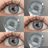 1pair Color Contact Lenses for Eyes Natural Eye Lens Blue Eye Lenses Brown Lenses Gray Pupils Yearly Green Eye Contacts
