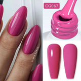 10ml Purple Red Series Gel Nail Polish Winter Dark Purple Nail Art Varnish Semi Permanent Soak Off UV LED Gel