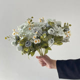 Chamomile Combination Artificial Flowers for Home Ornamental Flowerpot Decoration Wedding Arch Accessories Biomimetic Bouquet