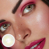 Grey Colored Contact Lenses for Eyes 2Pcs Natural Gray Cosmetic Lenses Beauty Eye Pupilles Yearly Soft Lens