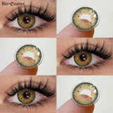 2pcs Natural Color Contact Lenses for Eyes Brown Lenses Colorcon Korean Lenses Yearly Beauty Brown Eye Contacts Lens