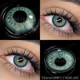 1 Pair NEW Colored Pupils Makeup Green Contact Lenses Beauty Women Colored Pupils Cosmetic Brown Natural Pupils