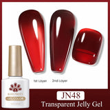 10ml Blossoming Gel Nail Polish Clear Watercolor Spreading Effect Functional Gel Easy To Apply Nail Art Design Home