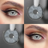 Eye Eyes Color Contacts Colored Contact Lenses Lens Daily Prescription Cosmetics Myopia Natural 2Pcs 12 Months 1 Year