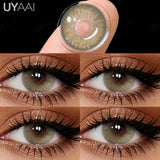 Color Contact Beauty Green Contact Lenses for Eyes Natural Lenses Blue Contacts for Women Eyes Makeup Gray/Brown Fashion