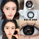0-800 Degree sLenses ColorLenses Purple Colored Lenses Big Diameter Brown Lenses Blue Color Contact Lenses for Eyes