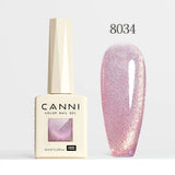 Nail Gel Polish Jelly Pink Nude Collection Cat Eye Gel French Gel Soak Off UV LED Semi Permanent Gel Nail 9ml