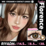 1pair New Color Contact Lenses Blue Eyes Lenses Natural Gray Eye Contact Brown Cosmetic Contact Green Lens 6 Months Use
