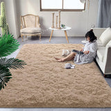 High quality and super soft plush carpet Bedroom bedside rug mat Living room children's room Non slip home decoration carpets