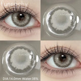 1pair Natural Color Contact Lenses for Eyes Blue Eye Lens Gray Lenses Fashion Korean Beauty Pupils Yearly Makeup Lens