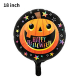 Halloween Decoration Balloon Pumpkin Ghost Spider Foil Balloons Toys Bat Globos Halloween Party Supplies