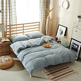 1pcs Duvet Cover Nordic sling 100 Cotton Stripes 150x200 King Size housse de couette Skin friendly Quilt Cover Bed Linen