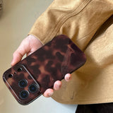 Retro Stylish Amber Color Lamber Pattern Phone Case for Samsung Galaxy S20 S21 S22 S23 S24 S25 FE Plus Ultra 4G 5G Hard PC Cover