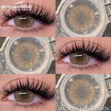 1 Pair Colored Contact Lenses for Eyes Natural Look Brown Eye Lenses Gray Pupils Lens Blue Lenses Green Eye Contacts