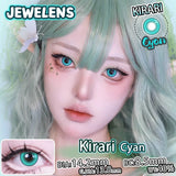 2pcs Color Contact Lenses Anime Golden Yellow Purple Pupil 6months Halloween Cute Eye Circle Lens 14.2mm