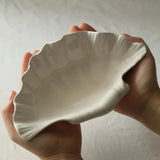 Shell Plate Cream Retro Ceramic Plate Fruit Snack Plate Dinner Tray Dish Set Jewelry Storage Dish Tableware Gift