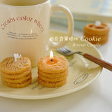 Cookies Aromatherapy Candles DIY Aromatherapy Handmade Gift Fragrance Shape Wax