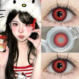 2 Pcs Hot Sale Colored Contact Lens Nature Brown with Myopia Degree Grade 0.00- 8.00 Soft Lens Fast Shipping