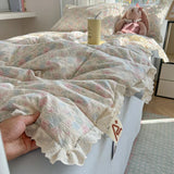 2025 Summer Quilt - 100% Cotton, Lightweight & Breathable, Cute Home Decor (No Pillowcase/Sheet) Comfortable Bedding
