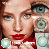 Fashion Color Contact Lenses for Eyes 1 Pair Korean Soft Natural Lenses Gray Pupils Eye Makeup Contacts Blue Brown Lens