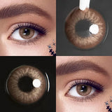 Colored Contact Lenses Lalens Marsala Brown Blue Green Color Contacts Eye Lens Eyes Half Year 2Pcs