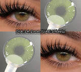 Natural Brown Lenses Eyes Colored Cosmetic Contact Lens Blue Gray Eye Lens Green Eyes Contacts Yearly  Beauty Pupils