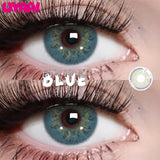 Green Bionic Iris Contact Lenses | Blue/Grey/Brown Vivid Colors | Daily Wear & Party Dating & Travel EssentialReady