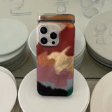 All-Inclusive Double-Layer Colorful Square Puzzle Mobile Phone Case Suitable for Apple for Iphone16Promax Case/For Iphone15Promax Case/14Pro Case/13 Iphonecase/Fashionable Women's Mobile Phone Case/Simple Mobile Phone Case