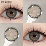Natural Colored Contact Lenses Brown Eye Lenses Gray Contacts Blue Lens Colored Pupils Cosmetics Beauty Yearly Use