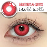 1 Pair Halloween Contact Lenses for Eyes Cosplay Lenses Anime Lenses Anime Accessories Lenses Black Lenses Red Lens