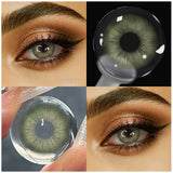 Color Contact Lenses Natural Small Pupil Colored Contacts Soft 1Pair Half Year Prescription Contact Lenses