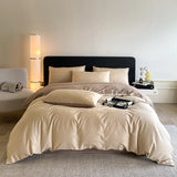 Nordic Bedding Sets Jacquard Plant Floral Cotton Soft 4PCS Bed Sheets Set With 2 Pillowcases Twin Double Queen King Size Bedding