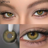 Contact Lenses Beauty Color Contact Eyes choice Color Lenses Makeup Green Lens Cosmetics Gray Eye Lens Natural Brown Lens