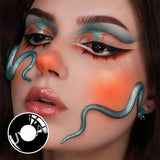 1Pair Anime Contact Lenses For Eyes Chainsaw Man Cosplay Makima Makeup Accessories Pupils Eye Contact Lens