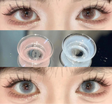 New Pink Lenses Colorcon Korean Lenses Colored Contact Lenses Fashion Lenses Myopia Lenses with Degree 0~-6.00