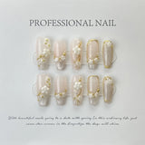 10pcs Handmade black purple Galaxy y2k  acrylic press on nails Removable false nails with moon diamond designs fake nails tips