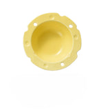 2pcs Set Simple Cheese Salad Bowl Household Ceramic Cream Tableware Household Desserts Breakfast Oatmeal Bowl Fruit Salad Bowl