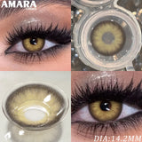 1 pair softlense brown color contact lenses for eyes gray lenses blue lenses eye makeup Beauty Contacts