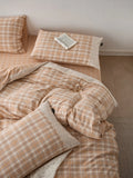 Ikeehome  Waed Pure Cotton Floral d Small ids Bedding Set Quilt Cover eet Tee Or Four Piece Set Bedding Accories