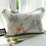 Lace Cotton Pillowcase Home Quilted Single Pillow Case Soft Comfortable Printed Pillowslip Multiple Styles Choose From No Core