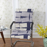 Integrated Fabric Anti Slip Seat Cushion Comfortable Backrest Cushion for Office Chairs Breathable Home Dining Chair Cover